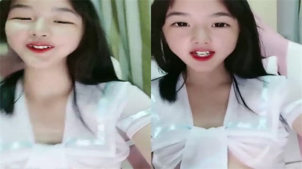 白皙甜美少女淫语浪叫撩骚，揉奶抠逼道具自慰互动超刺激！